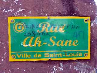 Saint-Louis - Avril 2012 - Rue Ah-Sane