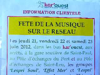 St-Paul - Fte de la musique 2012