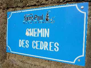 St-Paul - Chemin des Cèdres