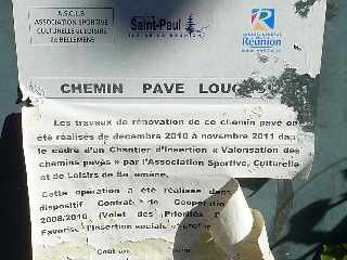 St-Paul - Chemin pav de Bellemne - Lougnon