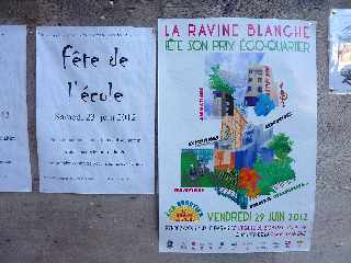 Fte de l'cole Raphal-Barquissau - Prix co-quartier Ravine Blanche