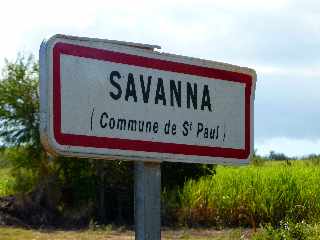 St-Paul - Savanna - Panneau