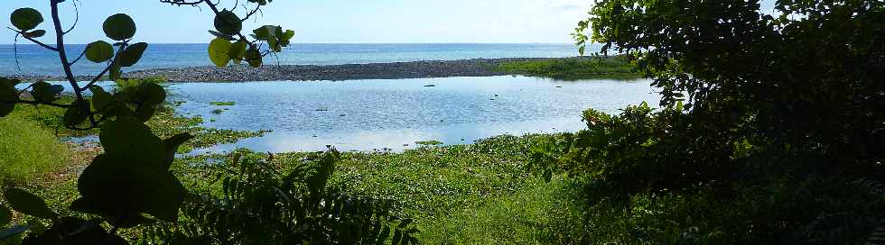 St-Paul - Etang et cordon dunaire