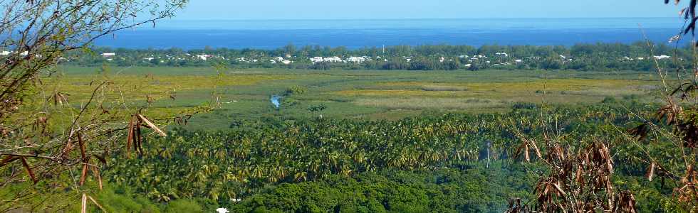 Boucle retour du Bassin Vital - St-Paul - Vues sur l'tang