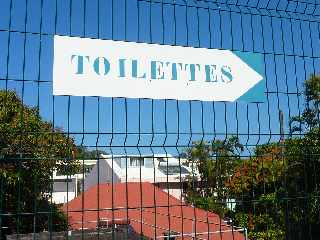 St-Joseph - Toilettes gratuites au marché forain