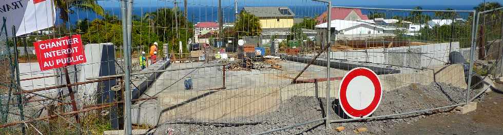 St-Joseph - Travaux de la dviation nord - aot 2012