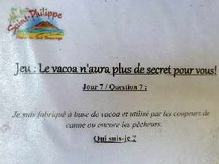 St-Philippe - Fte du Vacoa 2012 - Question sur le vacoa