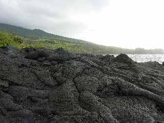 St-Philippe  - Littoral  -  Coules volcaniques