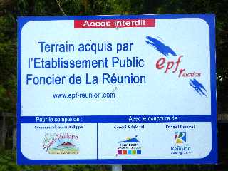 St-Philippe - Littoral  - Mer Casse - Terrain EPF
