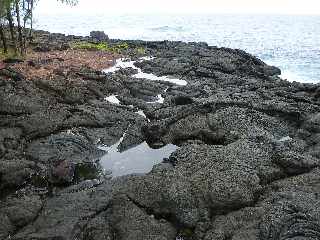 St-Philippe - Eau de mer dans les rochers