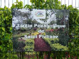 St-Philippe - Jardin pdagogique -