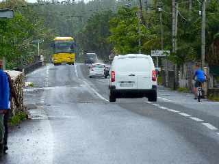 St-Philippe -Arrive du Car Jaune au Baril