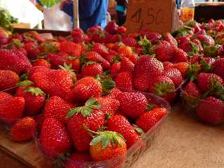 March forain de St-Pierre - Aot 2012 - Fraises