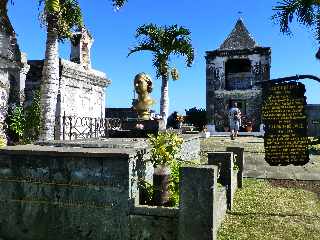 St-Paul - Cimetire marin - Tombe de Leconte de Lisle