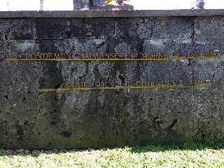 St-Paul - Cimetière marin - Tombe de Leconte de Lisle