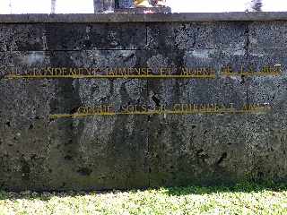 St-Paul - Cimetire marin - Tombe de Leconte de Lisle