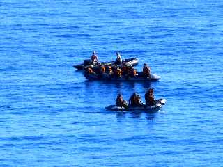 Baie de St-Paul - L'Albatros - Manoeuvres