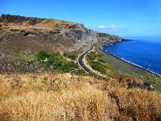 St-Paul - Au sud du Cap la Marianne - Vue vers la Barrire