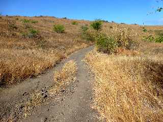 St-Paul - Chemin le long de la falaise