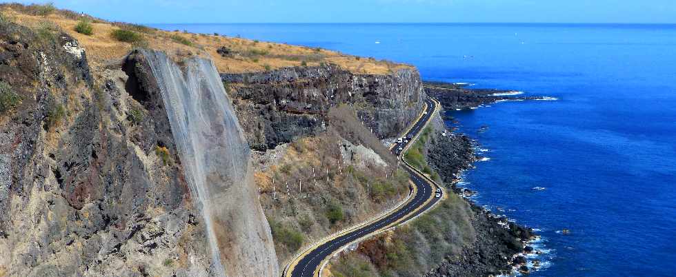 Filets sur la falaise Cap la Houssaye