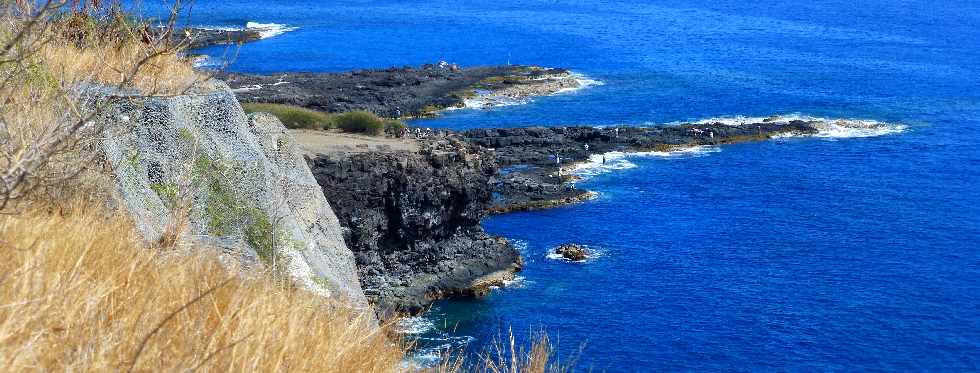 Falaises de St-Paul - Filets de protection