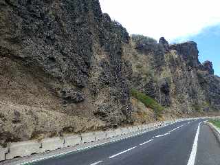 Falaise entre Cap Champagne et Boucan Canot