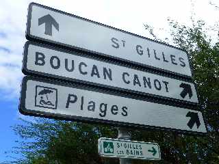 Panneau Boucan Canot - Plages