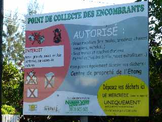 St-Paul - Point de collecte des encombrants