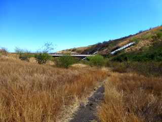 Sentier dans  le Petit Bras Canot  - St-Paul - Tunnels