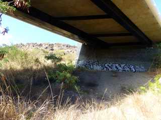 Sentier dans le Petit Bras Canot - St-Paul - Tunnels du Cap la Houssaye