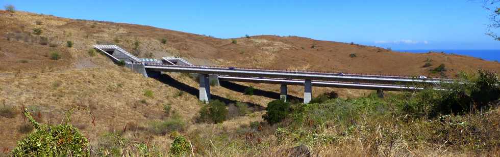 Route des Tamarins - Viaduc de Fleurimont - Tunnel du Cap la Houssaye