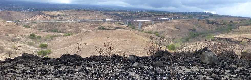 St-Paul - Savane au-dessus du Cap la Houssaye - Incendies du 16 octobre 2012