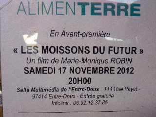 Novembre 2012 - Marché forain de St-Pierre -  Alimenterre