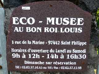 St-Philippe - Eco-Musée Au bon roi Louis