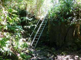 St-Philippe - Sentier littoral vers le Puits arabe - Echelle