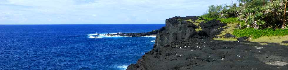 St-Philippe - Sentier littoral vers le Puits arabe