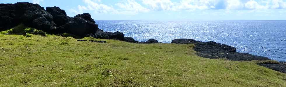 St-Philippe - Sentier littoral vers le Puits arabe