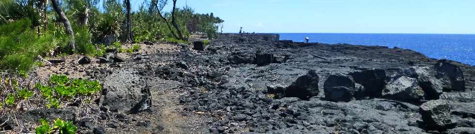 St-Philippe - Sentier littoral vers le Puits arabe - Dos de Baleine