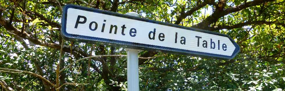 St-Philippe - Vers la Pointe de la Table -