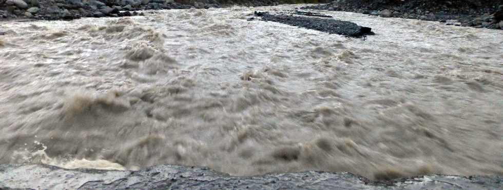 Radier du Ouaki - 31 janvier 2013 - Cyclone Felleng -