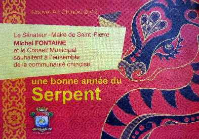 Année du Serpent - St-Pierre