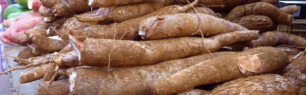 March forain de St-Pierre - Fvrier 2013 -  Manioc