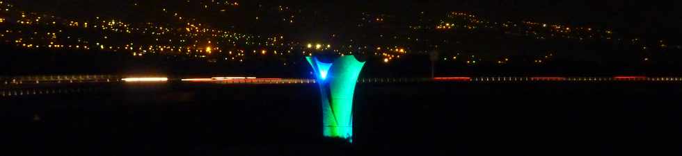 15 juin 2013 - Nouveau pont sur la rivire St-Etienne de nuit