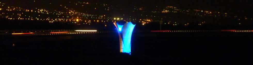 15 juin 2013 - Nouveau pont sur la rivire St-Etienne de nuit