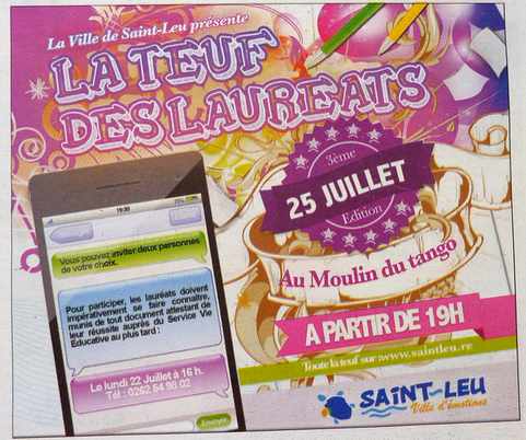 La Teuf des Laurats 2013 - St-Leu