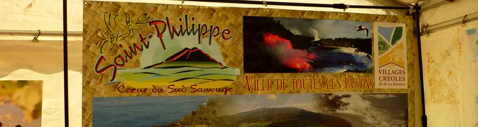 14 août 2013 - St-Philippe - Fête du vacoa - Stand de l'Office du tourisme
