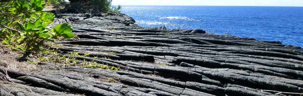 Sentier littoral de St-Philippe - Coule mars 1986