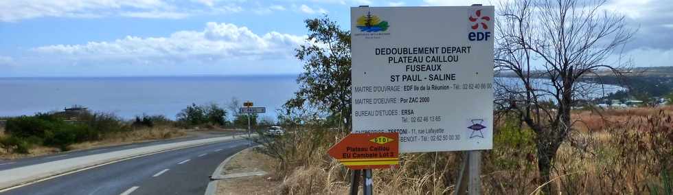 St-Paul - Plateau Caillou - Descente des rampes