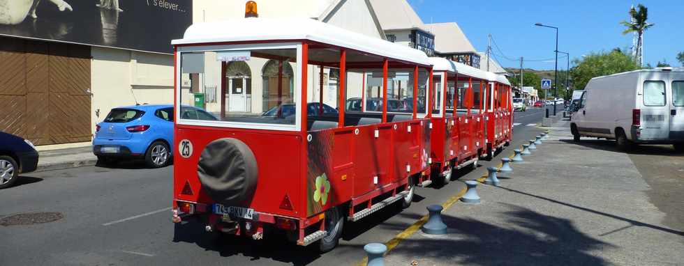 18 avril 2014 - St-Paul - Rosalie, ti train touristique - Tamarun -