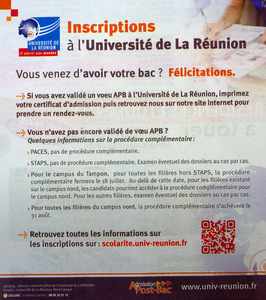 juillet 2014 - Félicitations aux lauréats des examens - Ile de la Réunion